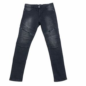 Men moto jeans